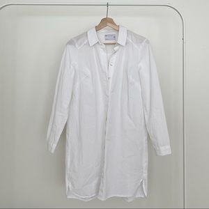 ASOS White Button Up Dress